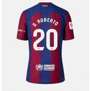 Barcelona Sergi Roberto #20 Hemmatröja Dam 2023-24 Kortärmad